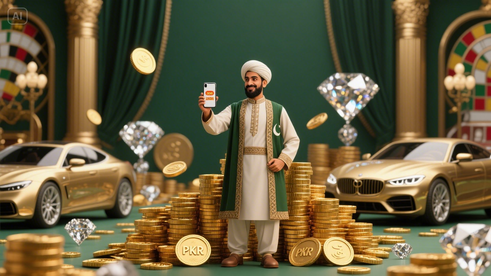 Casino A55 Game desktop and mobile interfaces